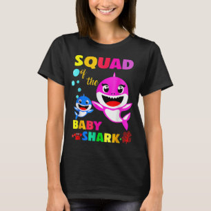Squad Shark Squad Shark Family Moederdag T-shirt