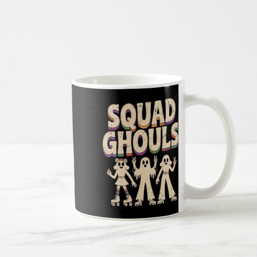 Squad Spoken Grappige Halloween 3 Koffiemok (Rechts)