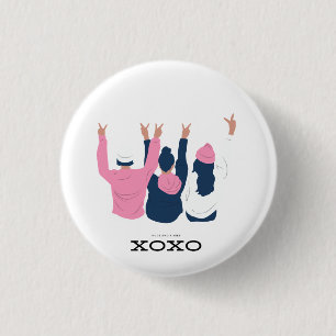 Squad streeft naar kussen en kussen ronde button 3,2 cm