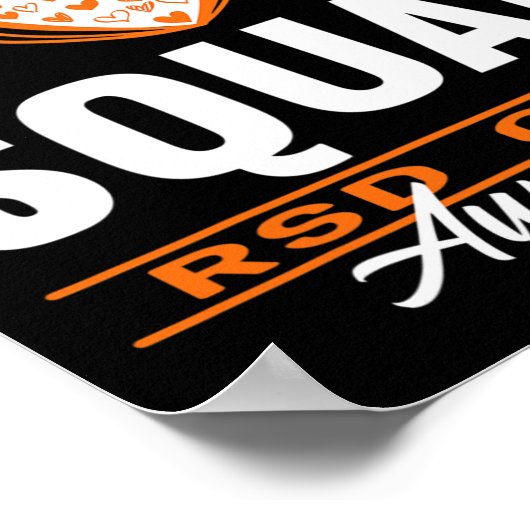 Squad Support I Reflex Dystrofie Pijn Syndroom RSD Poster (Hoek)