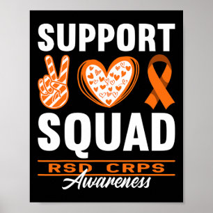 Squad Support I Reflex Dystrofie Pijn Syndroom RSD Poster