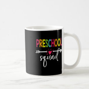 Squad Teacher Student Team Terug Naar School Koffiemok