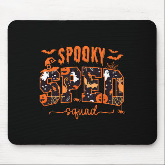 Squad Team Speciaal Onderwijs Leraar Halloween Muismat