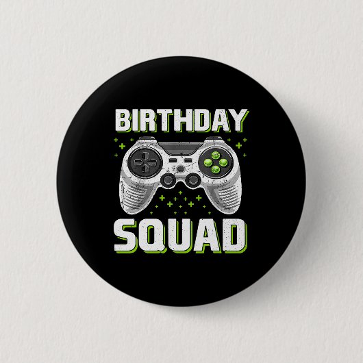 Squad Video Game Controller voor Gamer Boys Meisje Ronde Button 5,7 Cm (Voorkant)