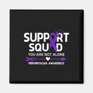 Squad Warrior Fibromyalgie Bewustzijn Veer Magneet