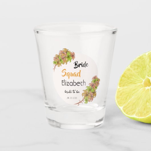 Squadbrilslang Shot Glas (Voorkant)