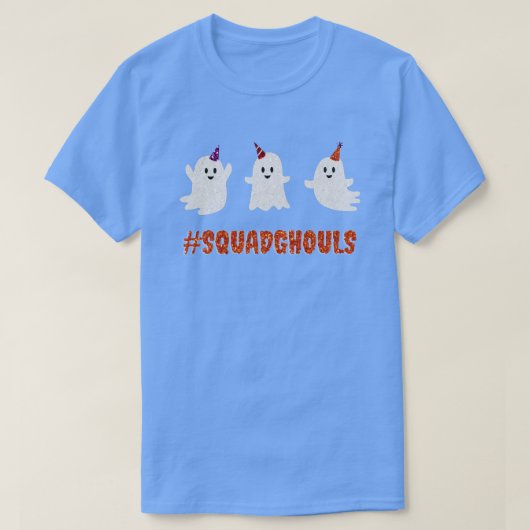 #SquadGhouls Halloween Glitter T-shirt (Design voorkant)