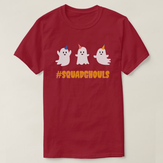 #SquadGhouls Halloween T-shirt (Design voorkant)