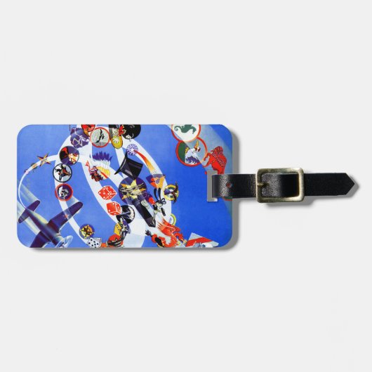 Squadron Insignia Bagagelabel (Voorkant horizontaal)