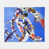 Squadron Insignia Fleece Deken (Voorkant (Horizontaal))