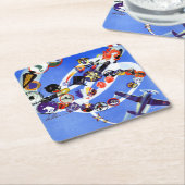 Squadron Insignia Kartonnen Onderzetters (Schuin)