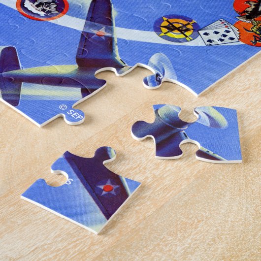 Squadron Insignia Legpuzzel (Zijkant)