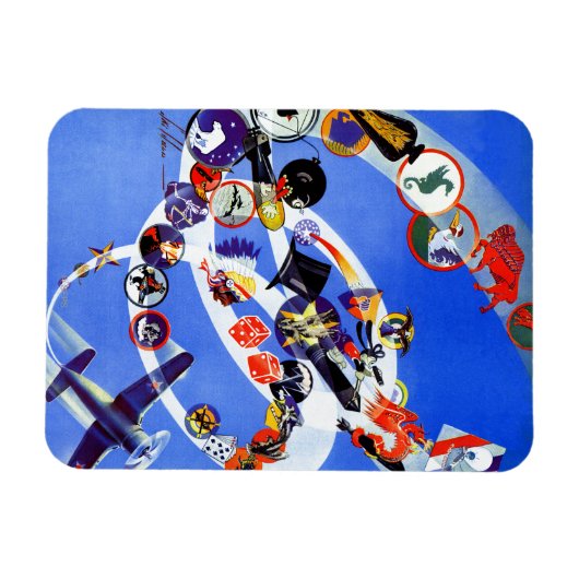 Squadron Insignia Magneet (Horizontaal)