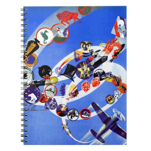 Squadron Insignia Notitieboek (Voorkant)