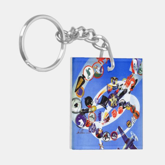 Squadron Insignia Sleutelhanger (Voorkant Links)