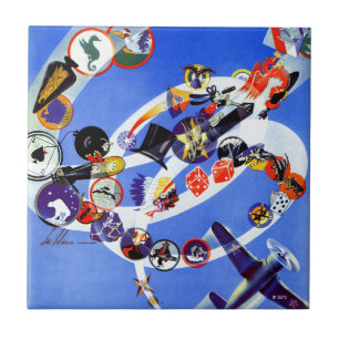 Squadron Insignia Tegeltje