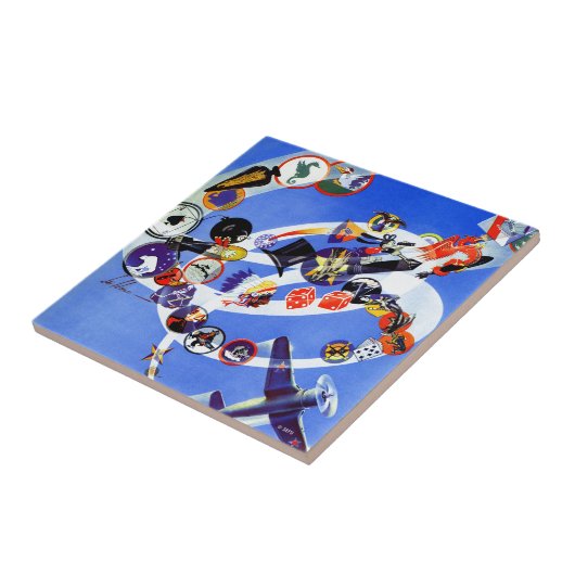 Squadron Insignia Tegeltje (Zijkant)