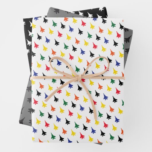 Squadron kleuren F-15E strike Eagle Jet Pattern Inpakpapier Vel (In situ)