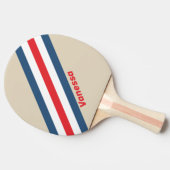  squadron met naam gestript tafeltennisbatje (Zijkant)