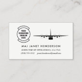 Squadron Patch C-130 Hercules Professional Pilot Visitekaartje (Voorkant)