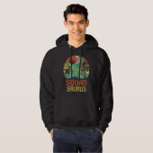 Squadsaurus Rex Dinosaur Squad Saurus Family Match Hoodie (Voorkant volledig)