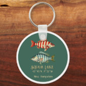 Squam Lake New Hampshire souvenir Sleutelhanger (Voorkant)
