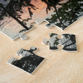 Squam Lake Sunrise New Hampshire Trees Foto Legpuzzel (Zijkant)