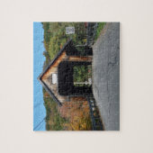 Squam River Covered Bridge New Hampshire Puzzle Legpuzzel (Verticaal)