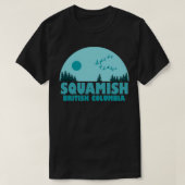 Squamish British Columbia T-shirt (Design voorkant)