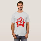 Squamous Cell Carcinoma - vrij van kanker T-shirt (Voorkant volledig)