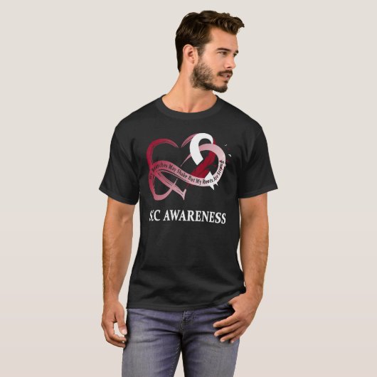 Squamous Cell Carcinoma Warrior Scc Warrior 1 T-shirt (Voorkant volledig)