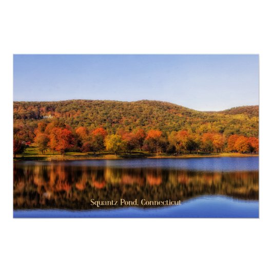 Squantz Pond, Connecticut Perfect Poster (Voorkant)