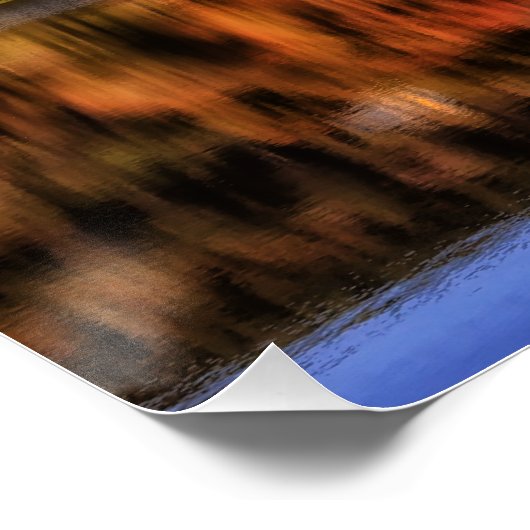 Squantz Pond, Connecticut Perfect Poster (Hoek)