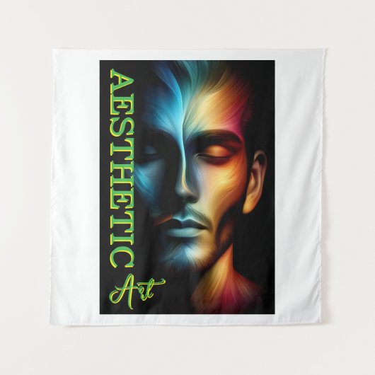 Square (57" x 57") Tapestry Wandkleed (Voorkant)