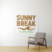 Square (57" x 57") Tapestry Wandkleed (In situ)