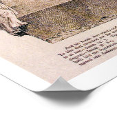 "Square and Briefpapier" Flat Earth Map Poster (Hoek)