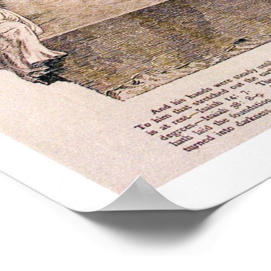 "Square and Briefpapier" Flat Earth Map Poster (Hoek)