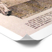 "Square and Briefpapier" Flat Earth Map Poster (Hoek)