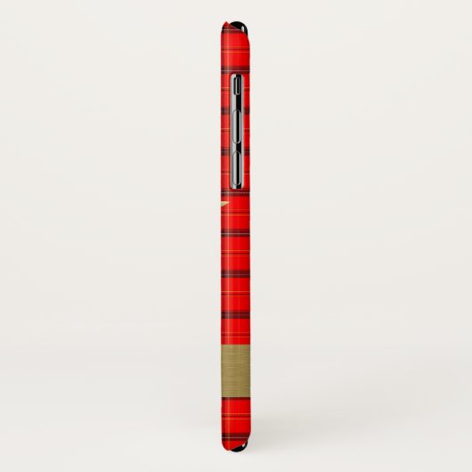 Square and Compass Monogrammed iPhone/iPad case (Achterkant/links)