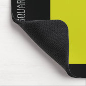 Square - Banana en Black Muismat (Hoek)