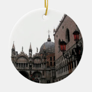 Square & Basilica of St Mark Keramisch Ornament