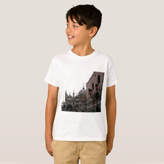 Square & Basilica of St Mark T-shirt (Voorkant volledig)