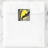 SQUARE BBT EN MOON HALLOW TUSSEN Sticker (Tas)