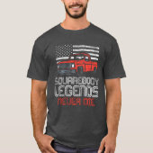 Square Body Legends Nooit die Truck Cute Pap T-shirt (Voorkant)