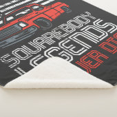 Square Body Legends Nooit die Truck Sherpa Deken (3/4)
