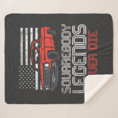 Square Body Legends Nooit die Truck Sherpa Deken (Voorkant (horizontaal))