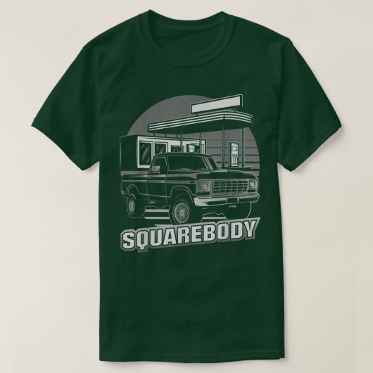 Square Body Truck Classic Squarebody Old  R T-shirt (Design voorkant)