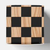 Square Box Checkers Classic Favor Boxes Bedankdoosjes (Bovenkant)