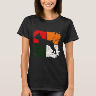 Square Boxer Owner Dog Boxer Pap Mam T-shirt