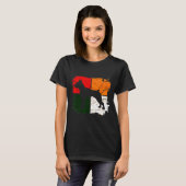 Square Boxer Owner Dog Boxer Pap Mam T-shirt (Voorkant volledig)